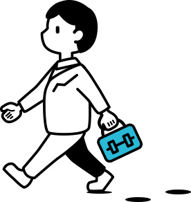 税理⼠が直接お伺いする軽いフットワーク